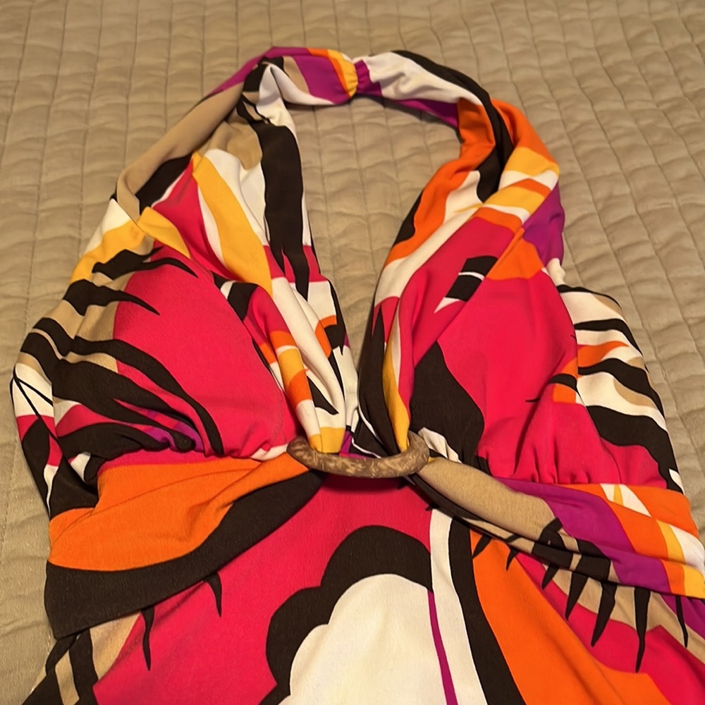 My Michelle size small tropical dress! Such a cute addition! - Picture 2 of 4